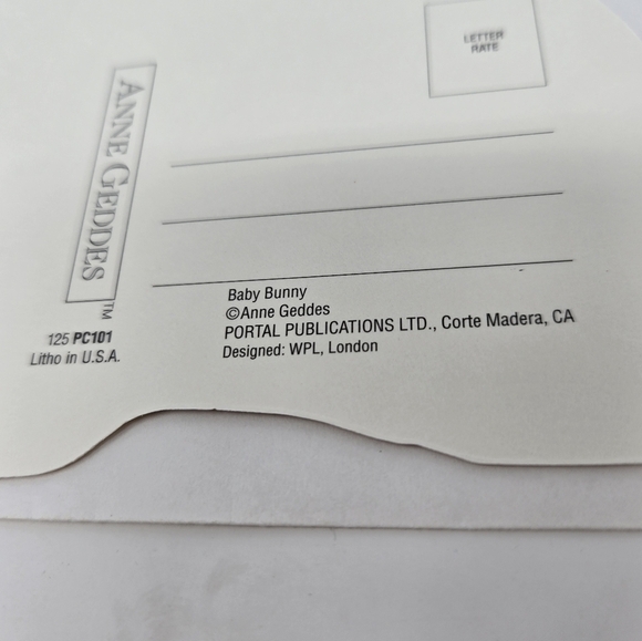 VINTAGE 1970S GREETING CARDS OVERSIZE BABY PUPPY 1990S ANNE GEDDES POSTCARDS LOT - Picture 14 of 16